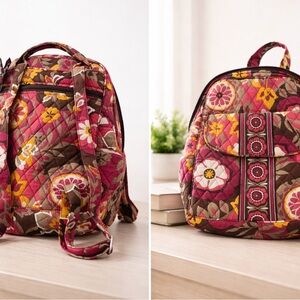 Vibrant floral Vera Bradley Backpack